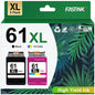 61XL Ink Compatible for HP 61 Ink for HP 61 Ink Cartridge Combo Pack for Envy 4500 4502 5530 ( Black, Tri-color)
