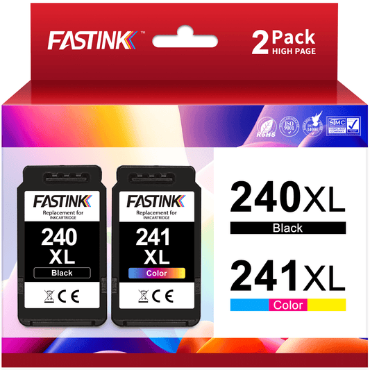 240 Ink for Canon Ink 240 and 241 for Canon Ink 240 (2 Pack)